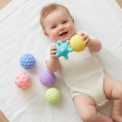Balle sensorielle bébé