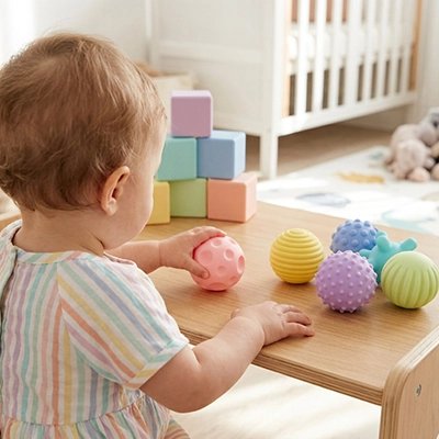 Balle sensorielle bébé