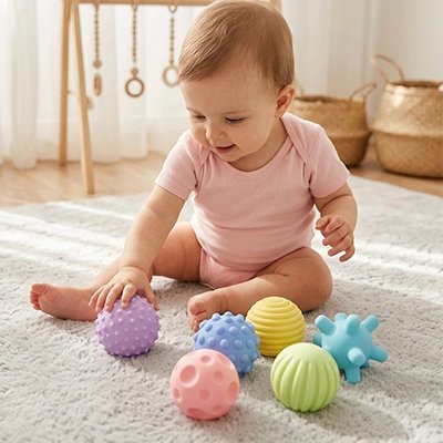 Balle sensorielle bébé 